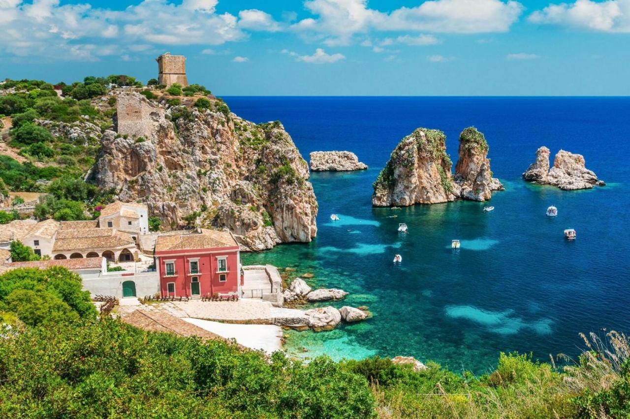 Villa Fiorenza - 100 Mt Dal Mare Castellammare del Golfo Dış mekan fotoğraf